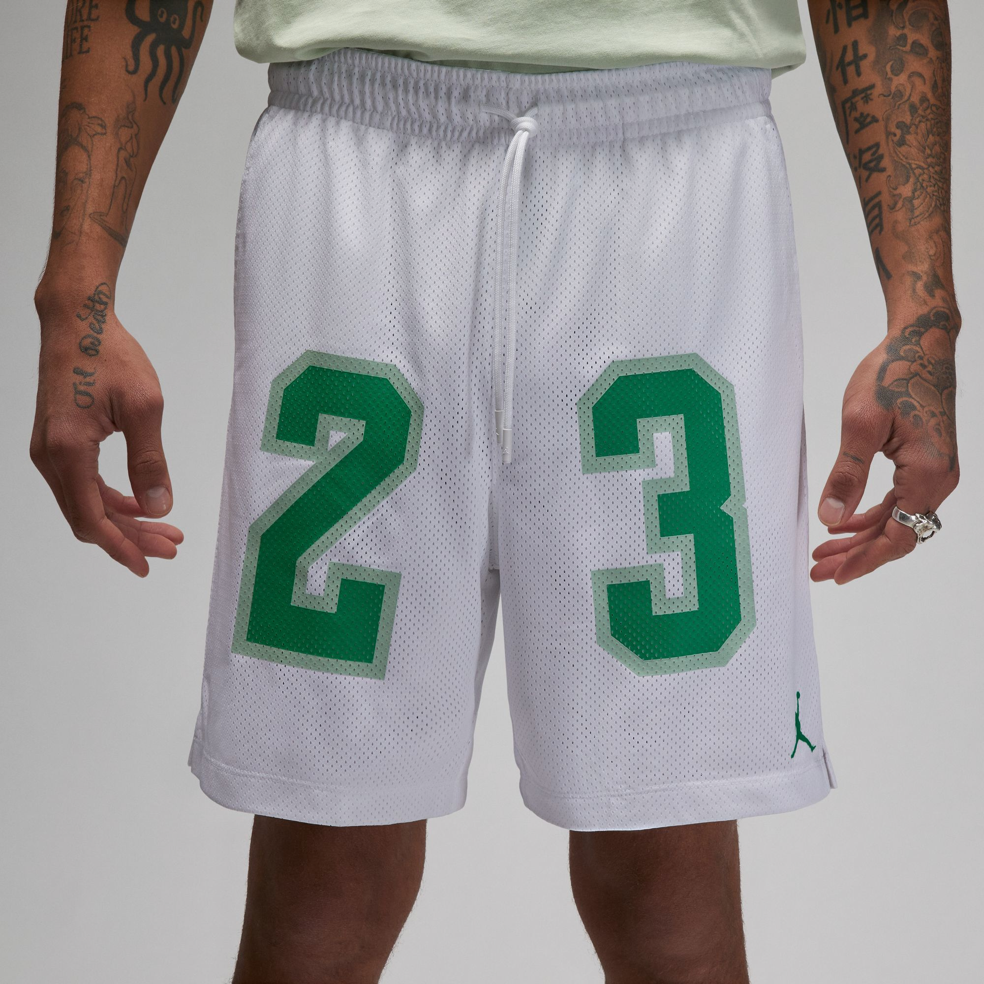 Lime green hot sale jordan shorts