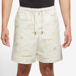 Men's - Jordan Flight Heritage Shorts - Grey/Grey