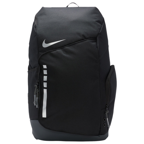 Shop Nike Hoops Elite Backpack In Black/anthracite/metallic Silver