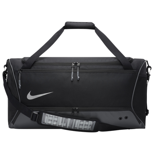 

Nike Mens Nike Hoops Elite Duffle - Mens Iron Grey/Black/Metallic Silver Size One Size