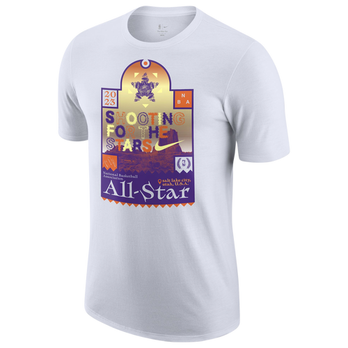 Jordan Mens  All Star Weekend Cts T-shirt In White/multi