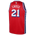 Jordan 76ers Statement Swingman Jersey - Boys' Grade School Red/Navy