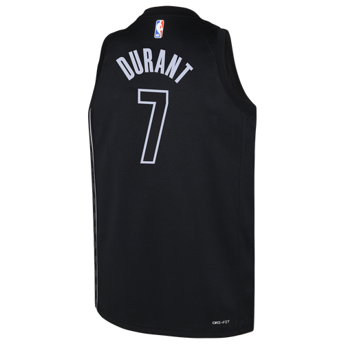 

Jordan Boys Kevin Durant Jordan Nets Statement Swingman Jersey - Boys' Grade School Black/White Size M