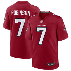 Men's - Nike Bijan Robinson Falcons Game Jersey - Gym Red