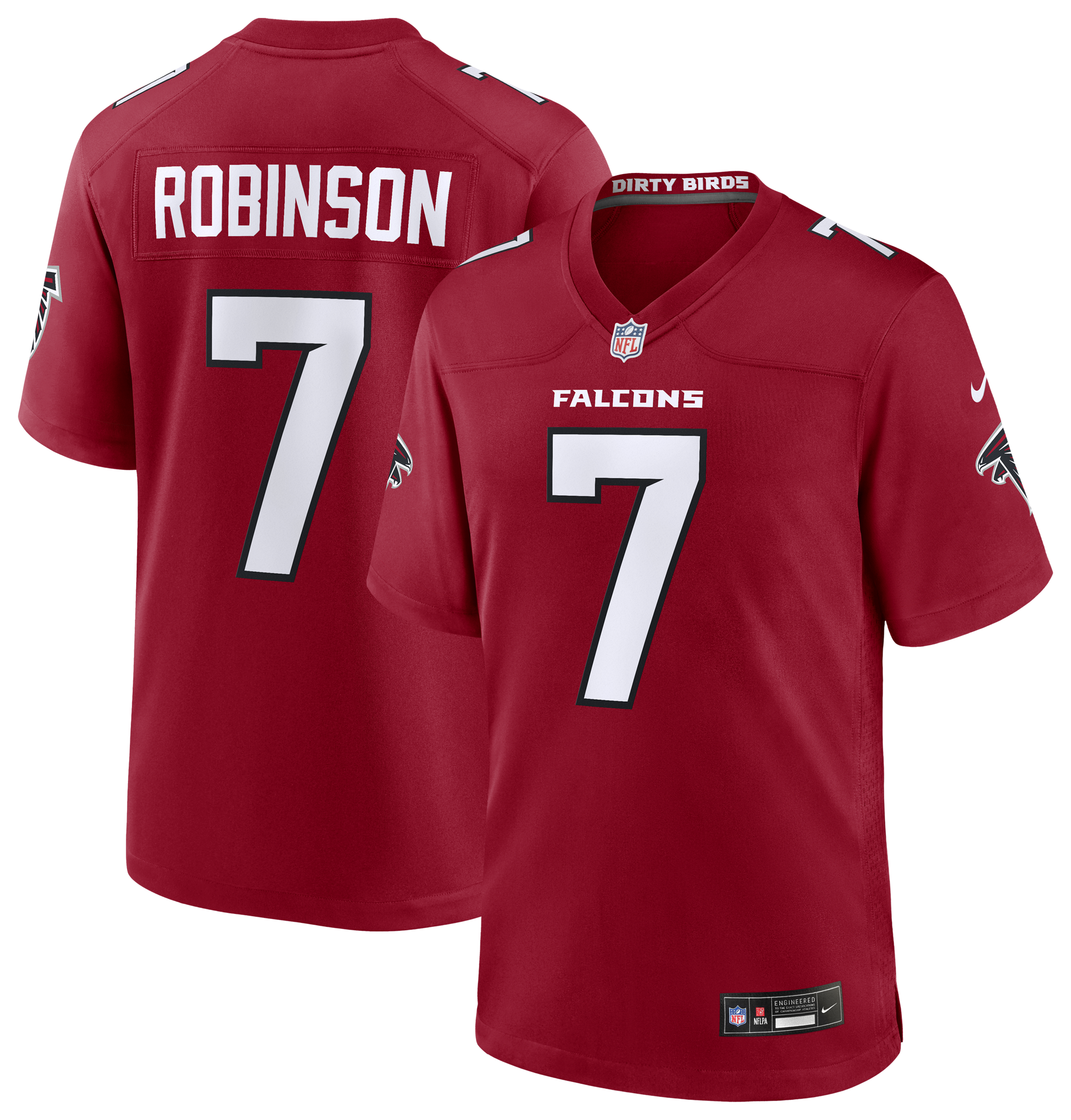 Nike Bijan Robinson Falcons Game Jersey - Men's
