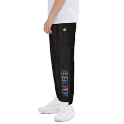 Boys' Grade School - Champion Cinched Block Jogger - Black
