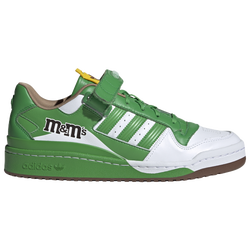 Boys' Grade School - adidas Forum Lo X M&M - White/Green