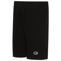 Boys' Preschool - Champion Fleece Short - Black/Black