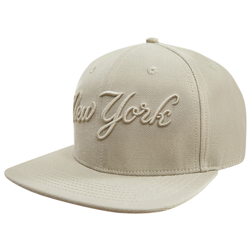 

Pro Standard Mens Pro Standard Yankees Neutrals SMU Snapback Cap - Mens Taupe/Taupe Size One Size