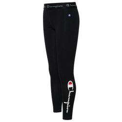 Girls' Grade School - Champion Everyday Legging - Black/White