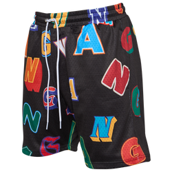 Men's - Y.A.N.G Varsity Basketball Shorts - Black/Multi