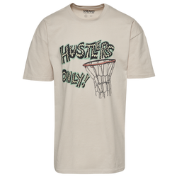 Men's - Y.A.N.G Hustlers Only T-Shirt - Beige/Multi