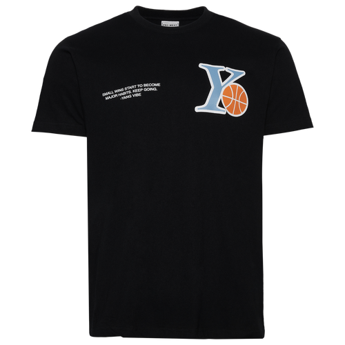 

Y.A.N.G Mens Y.A.N.G Small Wins T-Shirt - Mens Black/Multi Size S