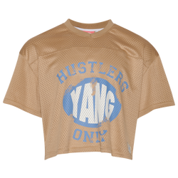 Men's - Y.A.N.G Hustler Only Jersey - Tan/Blue