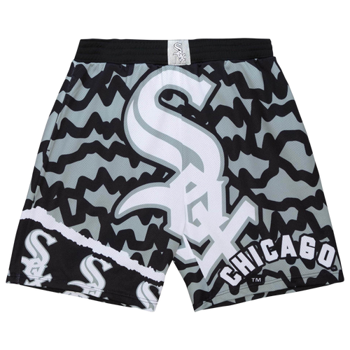 

Mitchell & Ness Mens Chicago White Sox Mitchell & Ness White Sox Jumbotron Shorts - Mens Black Size S