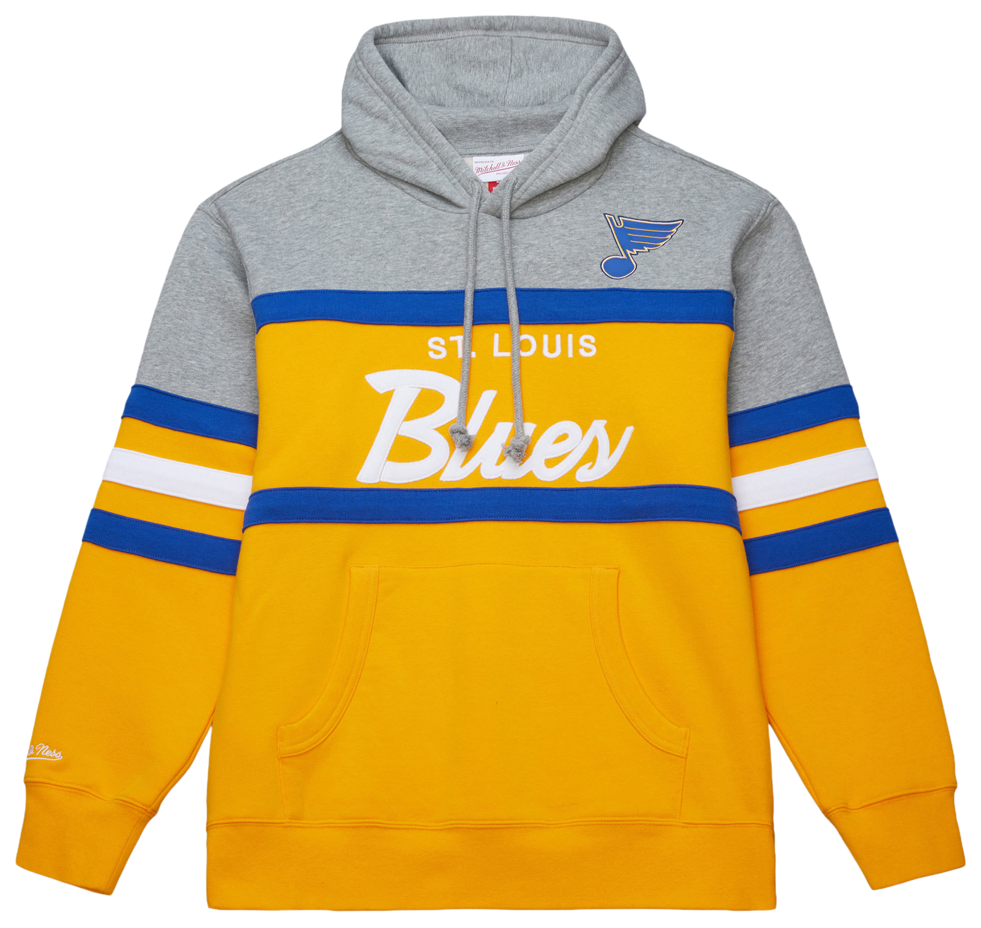 Mitchell & Ness Blues Head Coach Hoodie - Men's