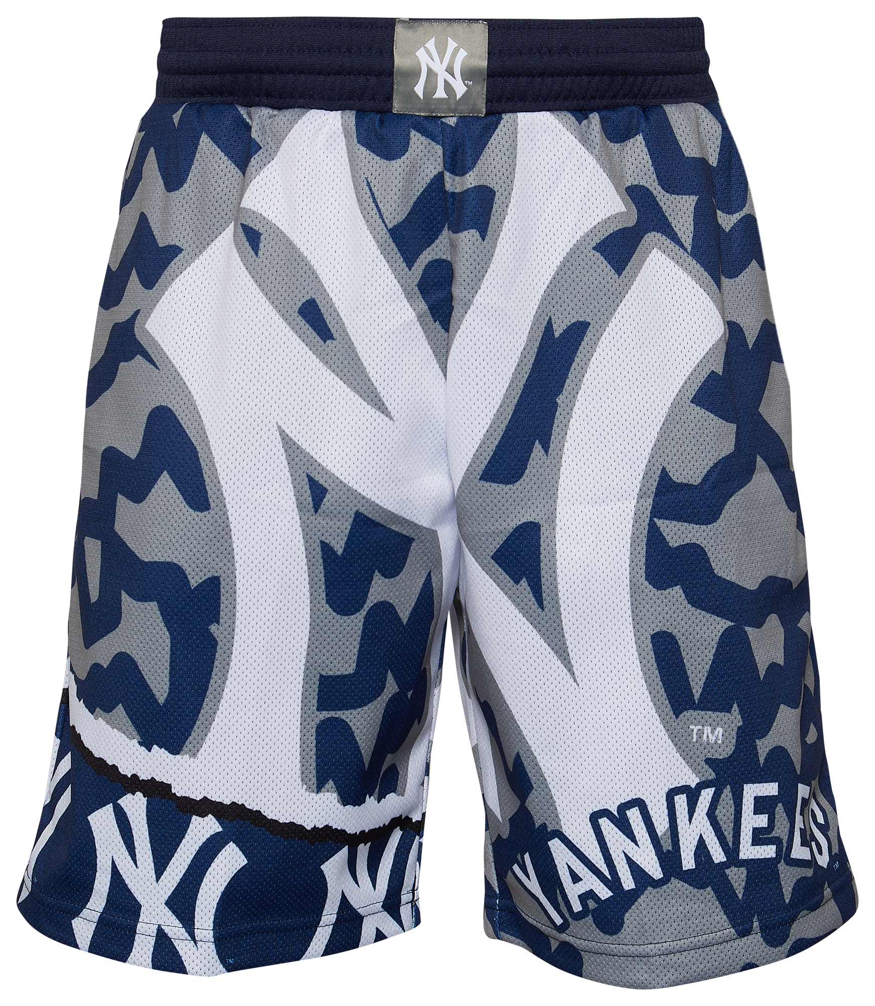 Yankees mitchell and ness hot sale shorts