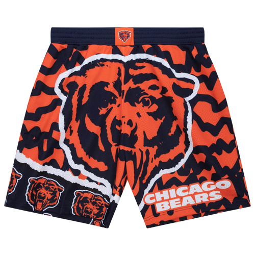 

Mitchell & Ness Mens Mitchell & Ness Bears Jumbotron Shorts - Mens Navy Size M