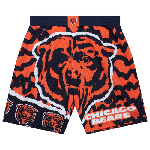 Men's Mitchell & Ness Navy Chicago Bears Jumbotron Shorts 