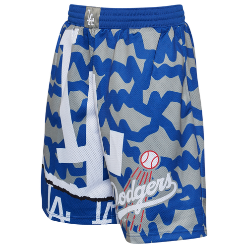 

Mitchell & Ness Mens Los Angeles Dodgers Mitchell & Ness Dodgers Jumbotron Shorts - Mens Blue Size M