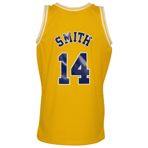 

Mitchell & Ness Mens Mitchell & Ness Bel Air Jersey - Mens Yellow/Navy Size XXL