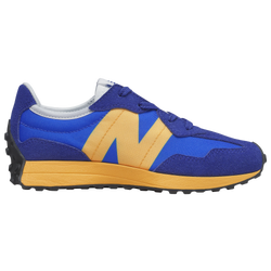 Boys' Grade School - New Balance 327 - Blue/Yellow