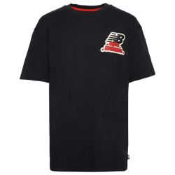 Boys' Grade School - New Balance Sticker Pack Graphic T-Shirt - Black/Red