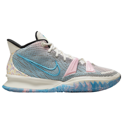 Men's - Nike Kyrie 7 - Pale Ivory/Chlorine Blue/Black