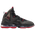 Nike LeBron 19 - Men's Black/Black/University Red