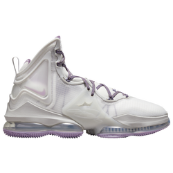 Men's - Nike LeBron 19 - Phantom/Canyon Purple/Light Iron Ore