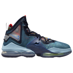 Men's - Nike LeBron XIX - Blackened Blue/Medium Blue/Worn Blue