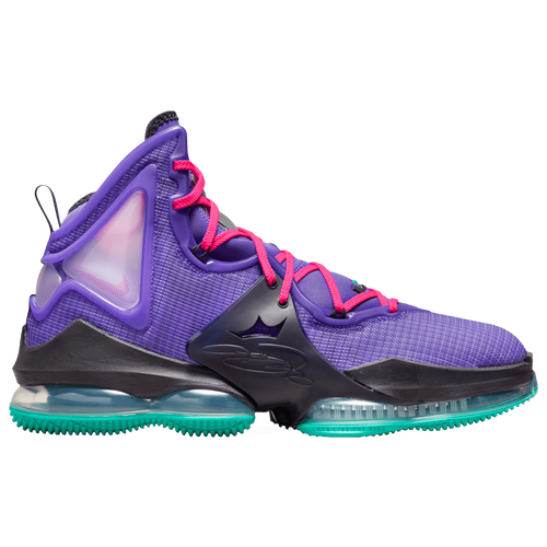 

Nike Mens Nike LeBron XIX - Mens Basketball Shoes Red/Pink/Purple Size 08.0