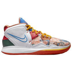 Men's - Nike Kyrie Infinity - White/Light Photo Blue/University Red