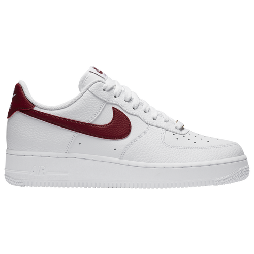 Nike Mens  Air Force 1 Low In White/red