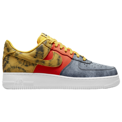 Men's - Nike Air Force 1 '07 LV8 Remix - Grey/Orange/White