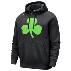 Men's - Nike Celtics Club Pullover Hoodie City Edition - Green/Black