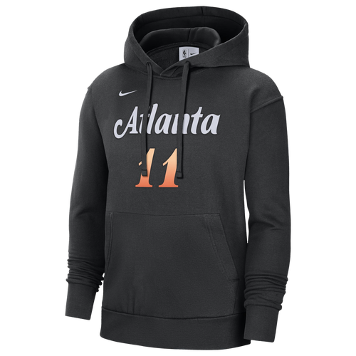 

Nike Mens Trae Young Nike Hawks City Edition Name & Number Hoodie - Mens Black/White Size 3XL