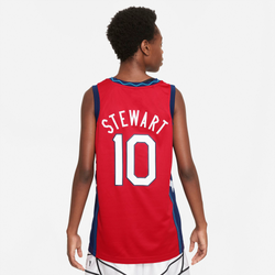 Women's - Nike Olympic Basketball Jersey - Sport Red