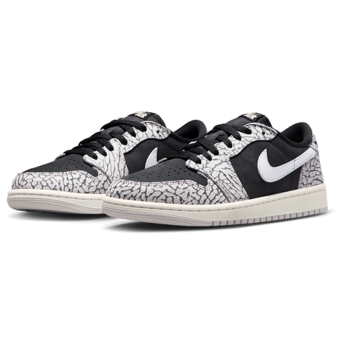 women Air Jordan 1 Retro Low OG Black Cement CZ0775 001