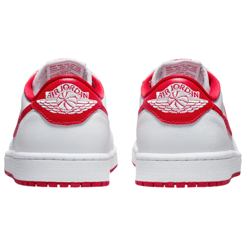 Jordan retro 1 white and red online