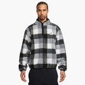 Nike Club Seasonal Winterized All Over Print Half-Zip - Nike Black/White Smoke Grey