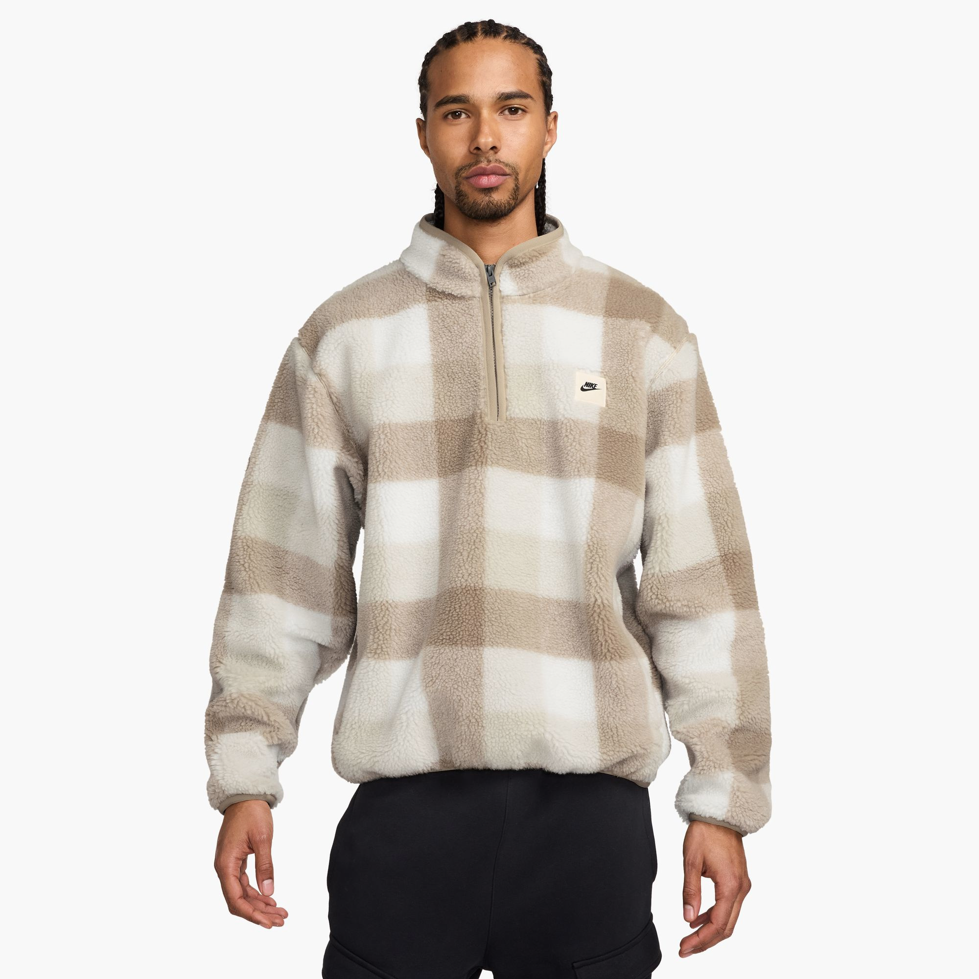 Nike Club Seasonal Winterized All Over Print Half-Zip - Men's