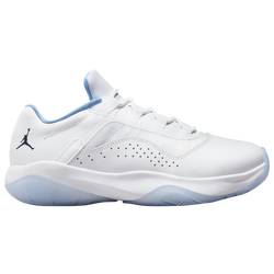 Boys' Grade School - Jordan AJ 11 Comfort Low - White/Armory Navy/University Blue