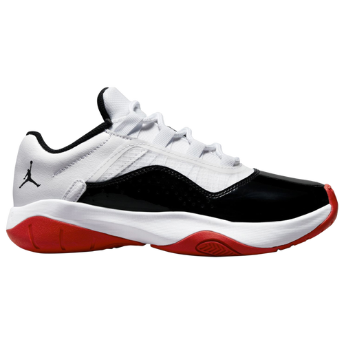 

Boys Jordan Jordan AJ 11 Comfort Low - Boys' Grade School Basketball Shoe White/Black/Red Size 05.5