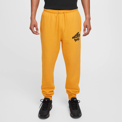 Men's - Nike JA Club BB Jogger Pants - Black/University Gold/University Gold