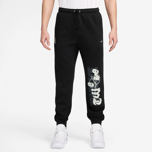 

Nike Mens Nike JA Club BB Jogger Pants - Mens Black/Silver Size S