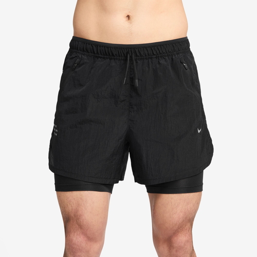 MENS - Nike Dri-FIT RPL RD STRD 5" 2N1 Shorts - Grey/Black