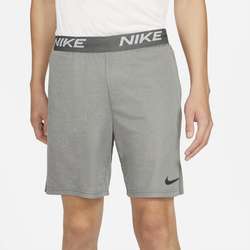 Men's - Nike Dry Veneer Train Football Shorts - Iron Gray/Lt Smoke Gy Heather/Black