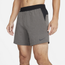 Nike NPC 2.0 Football Shorts - Men's Black/Particle Gray Hthr/Black