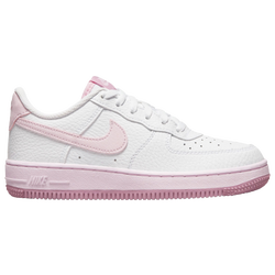 Boys' Preschool - Nike Air Force 1 Low - White/Pink Foam/Elemental Pink